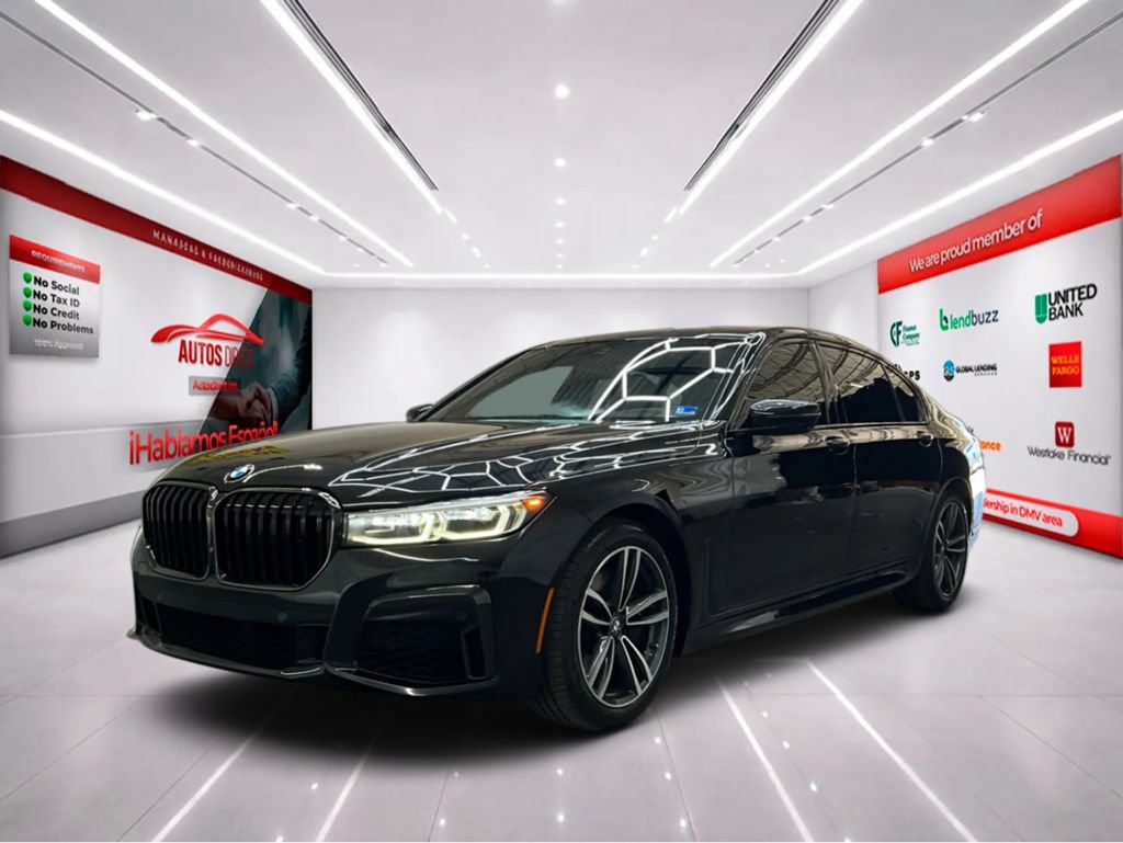 Used 2021 BMW 740i xDrive w/ M Sport Package AWD/4WD image 3