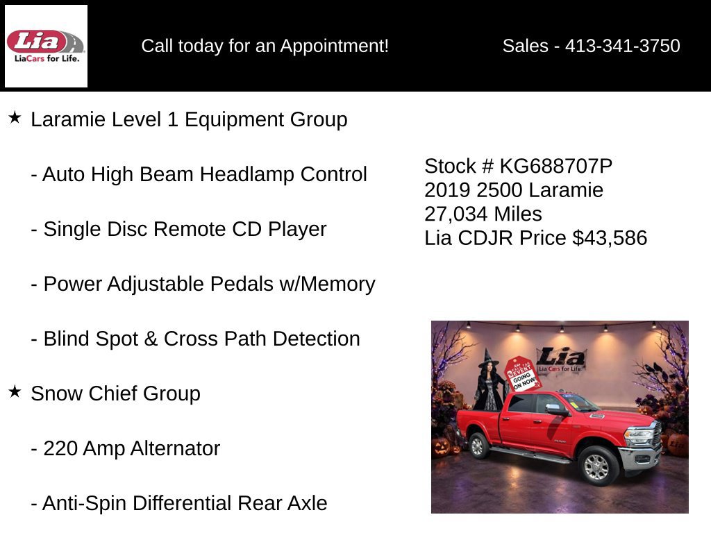 Certified 2019 RAM 2500 Laramie AWD/4WD image 11