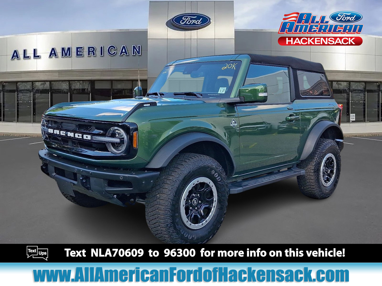 Certified 2022 Ford Bronco Outer Banks w/ Sasquatch Package