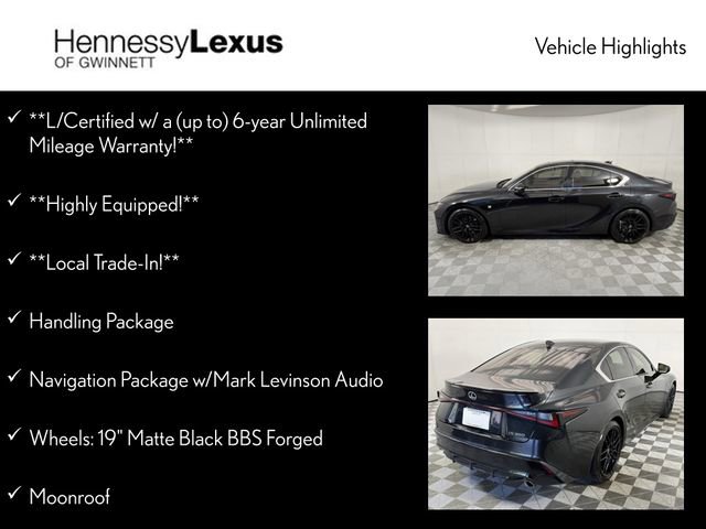 Used 2023 Lexus IS 350 F Sport RWD image 12