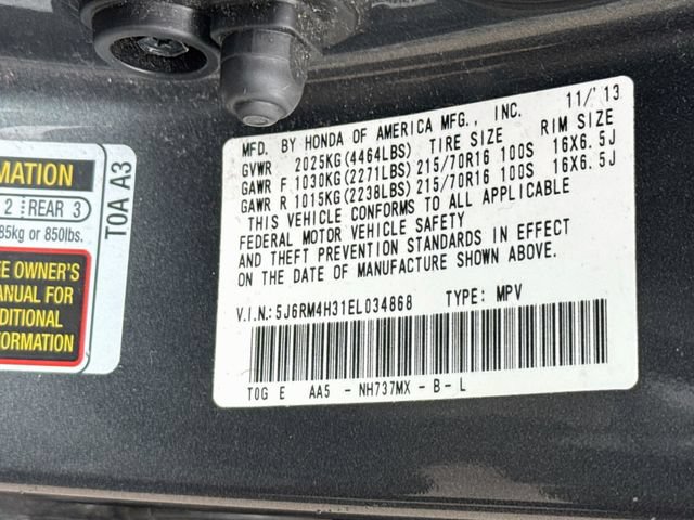 Used 2014 Honda CR-V LX image 16