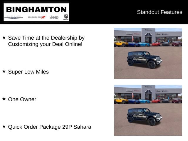 Used 2023 Jeep Wrangler Unlimited Sahara AWD/4WD image 5