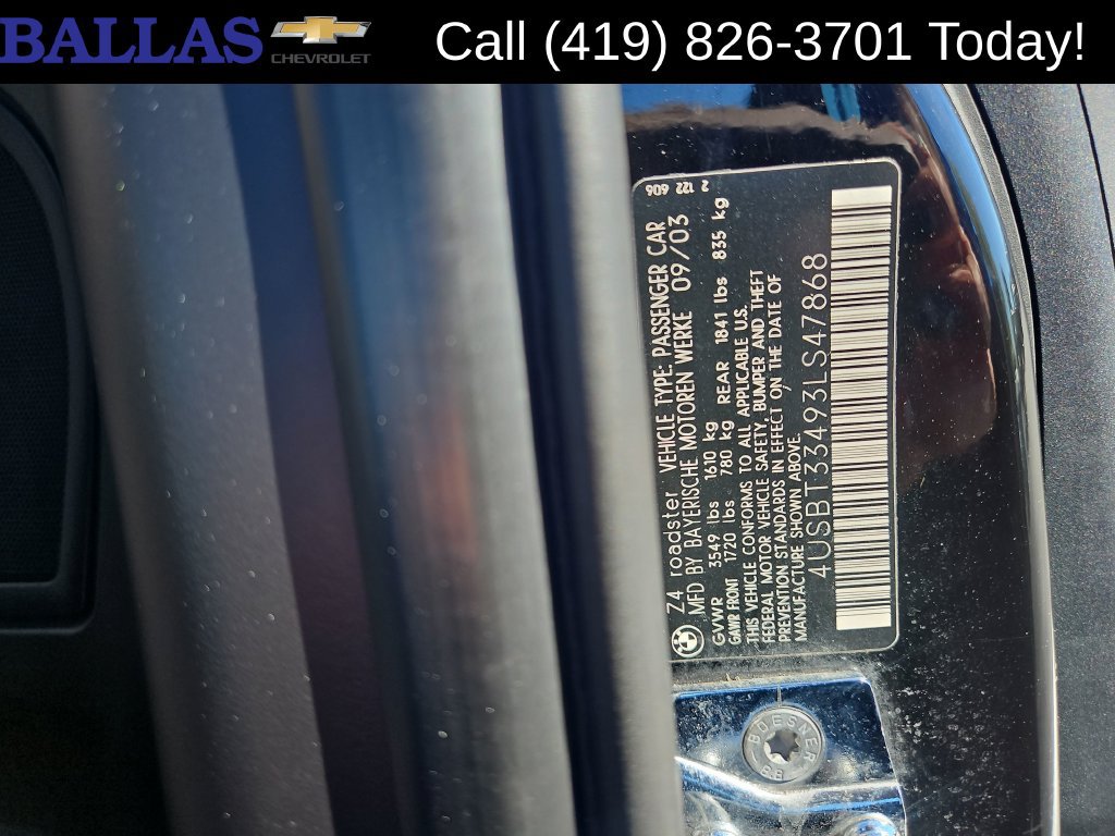 Used 2003 BMW Z4 2.5i RWD image 30