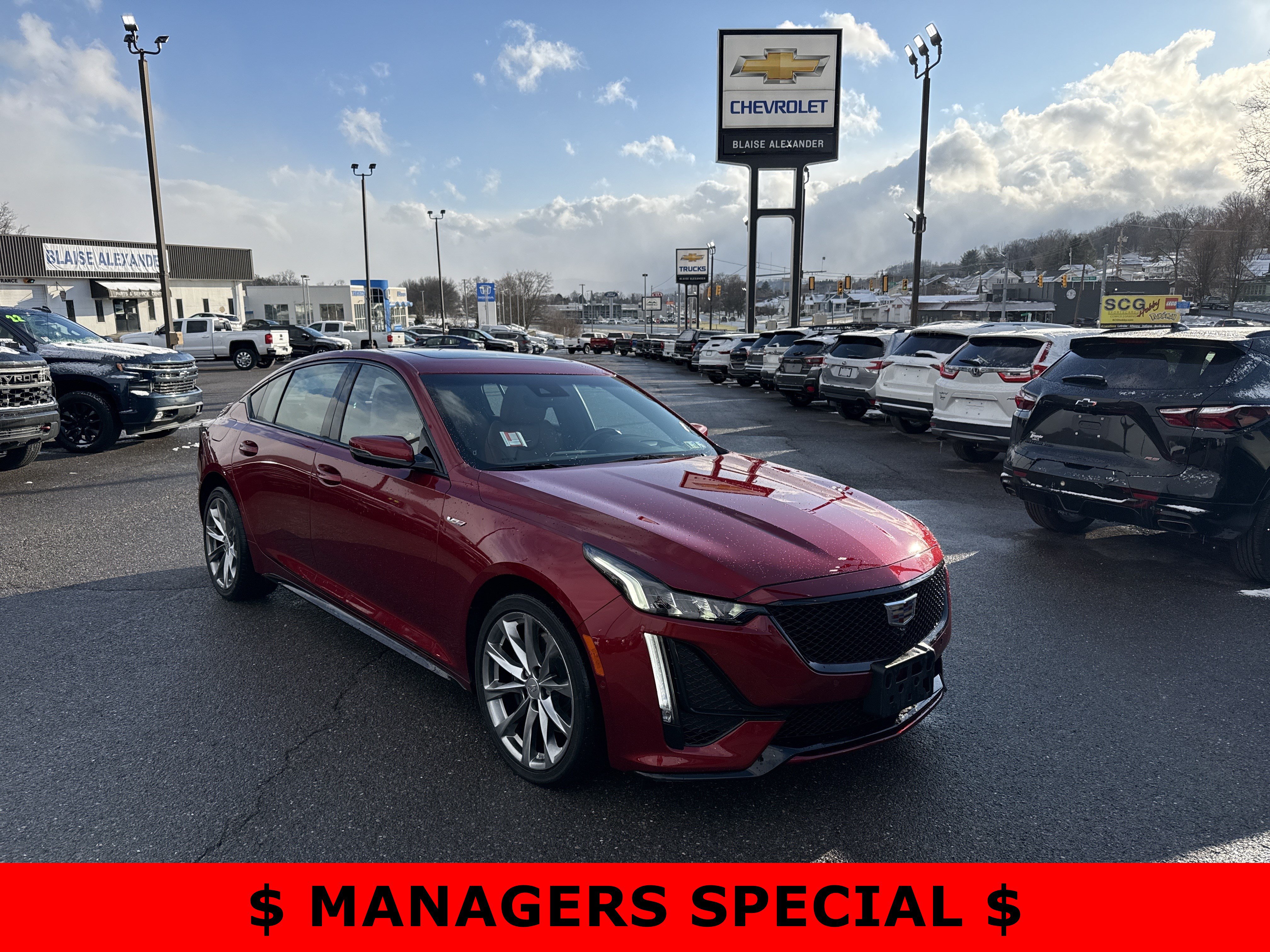 Used 2023 Cadillac CT5 V w/ Platinum Package