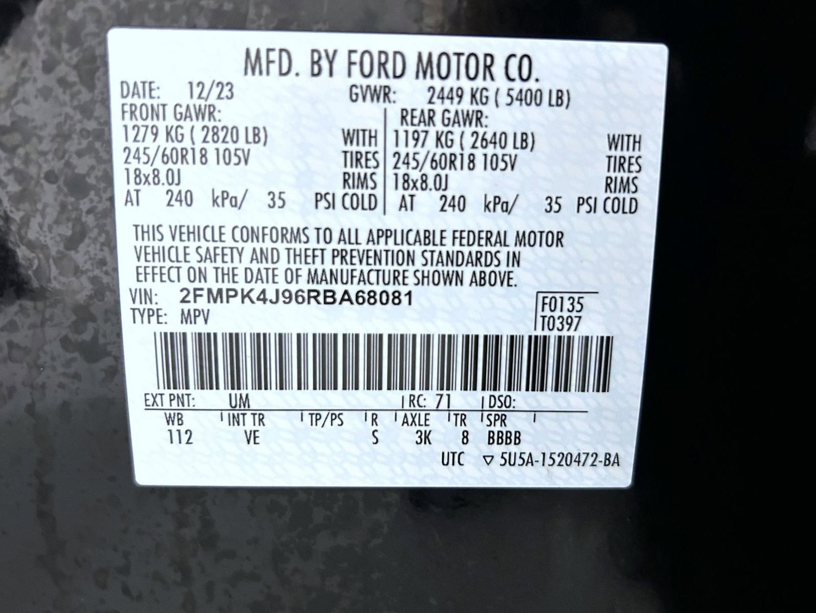 Used 2024 Ford Edge SEL image 24