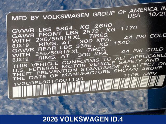 New 2026 Volkswagen ID.4 Pro RWD image 22