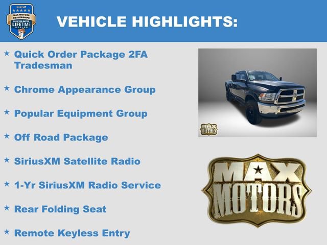 Used 2017 RAM 2500 Tradesman w/ Chrome Appearance Group image 6