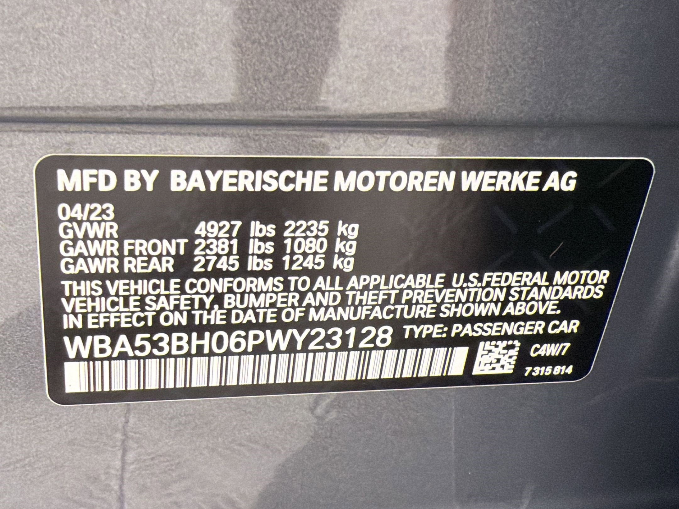 Certified 2023 BMW 530i w/ M Sport Package image 20