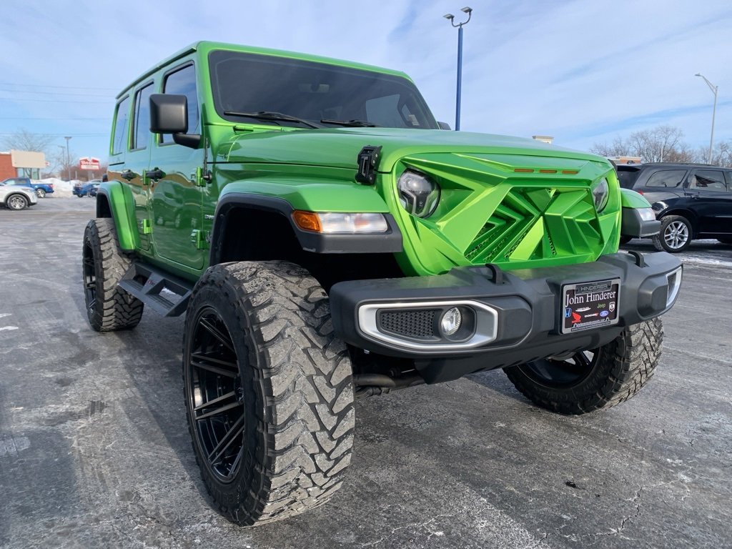 Used 2019 Jeep Wrangler Unlimited Sahara w/ Uconnect 4C Nav & Sound Group