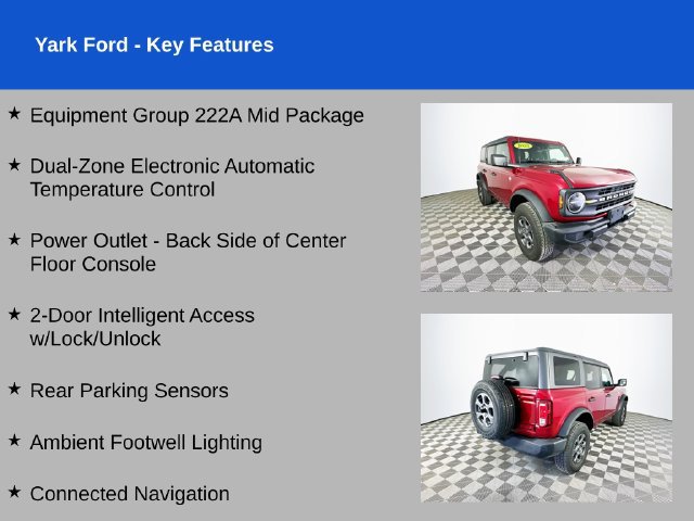 Used 2025 Ford Bronco Big Bend AWD/4WD image 2