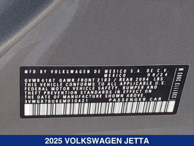 Certified 2025 Volkswagen Jetta SEL FWD image 24