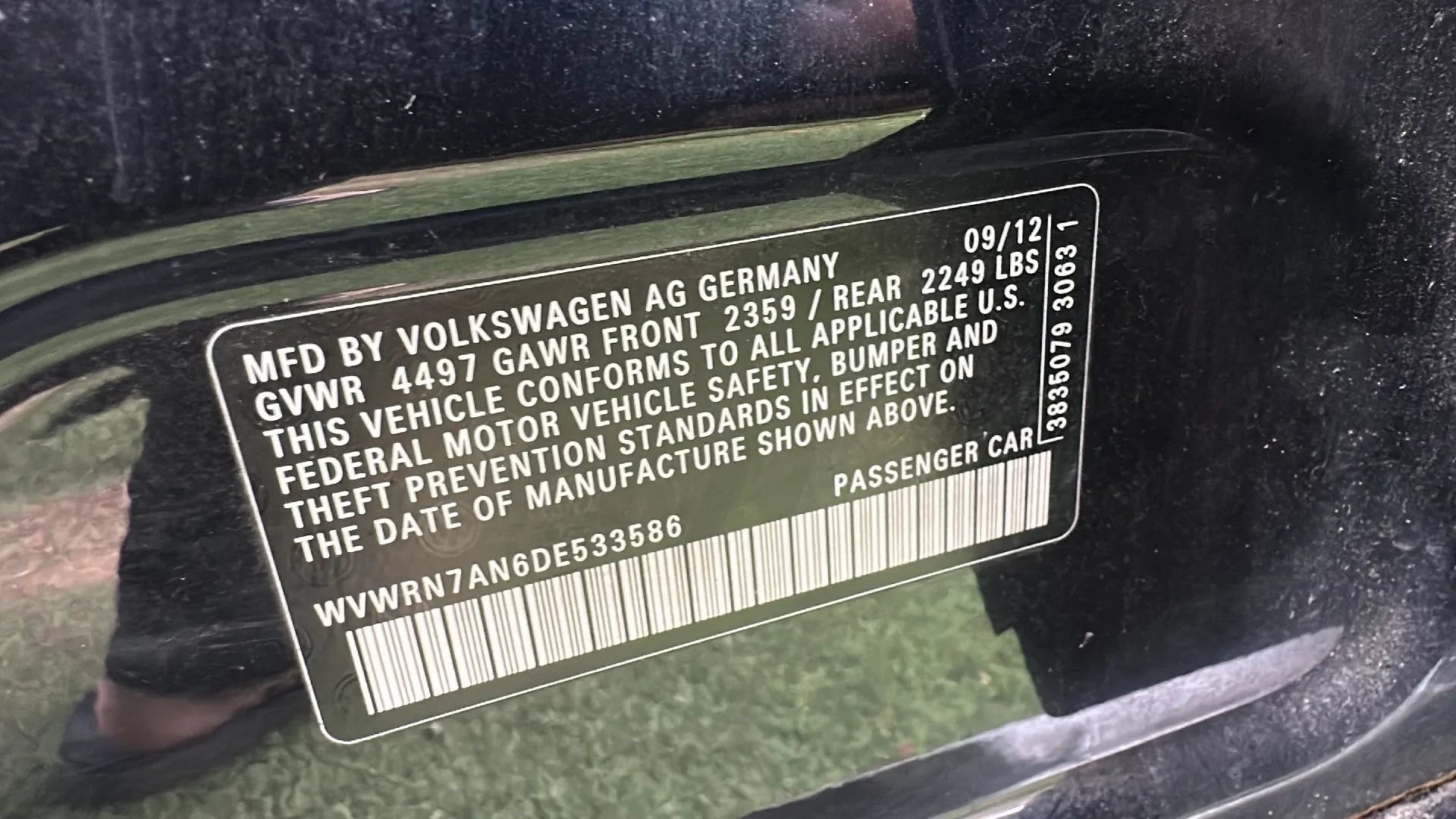 Used 2013 Volkswagen CC Lux FWD image 43