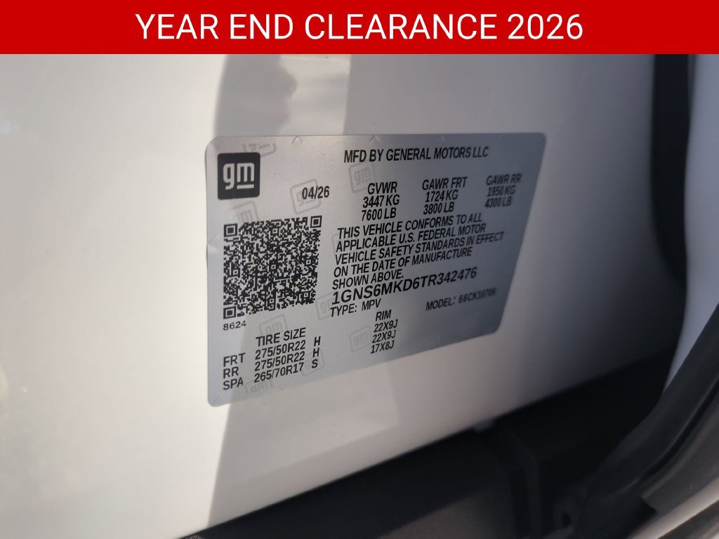 New 2026 Chevrolet Tahoe LS w/ LS Custom Edition AWD/4WD image 39