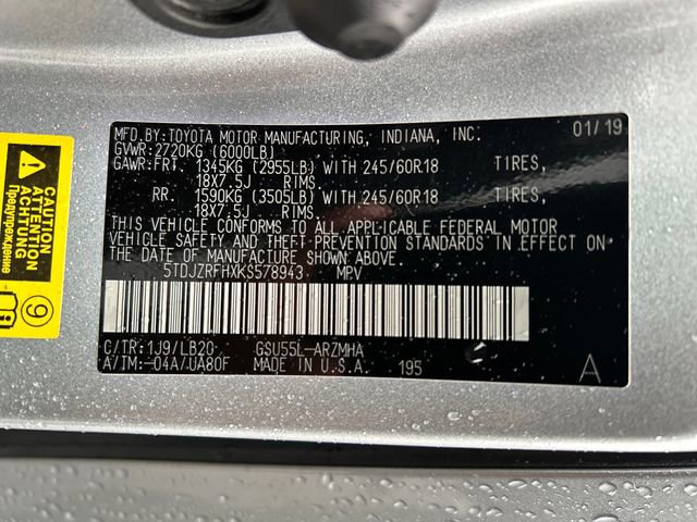 Used 2019 Toyota Highlander XLE image 27