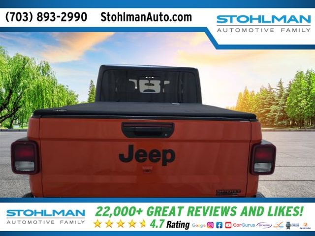 Used 2020 Jeep Gladiator Sport w/ Quick Order Package 24S AWD/4WD image 32