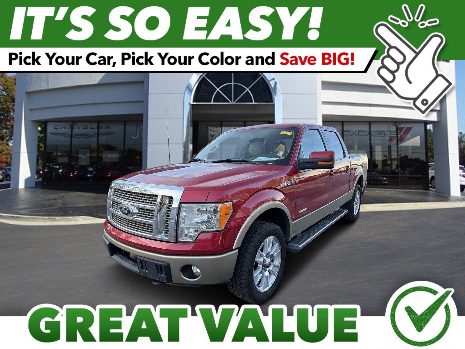 Used 2012 Ford F150 Lariat w/ Lariat Plus Pkg