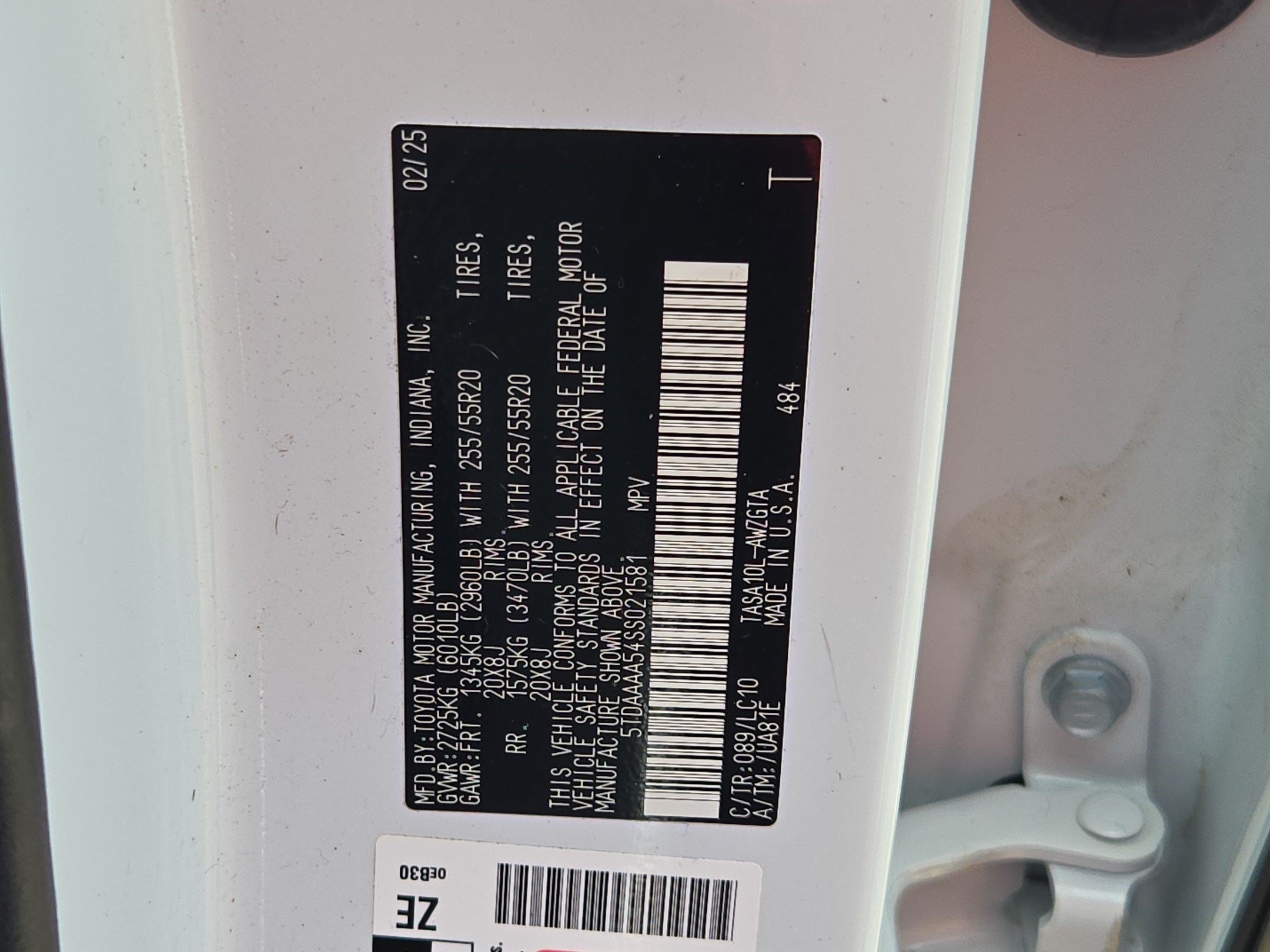 Used 2025 Toyota Grand Highlander FWD image 35