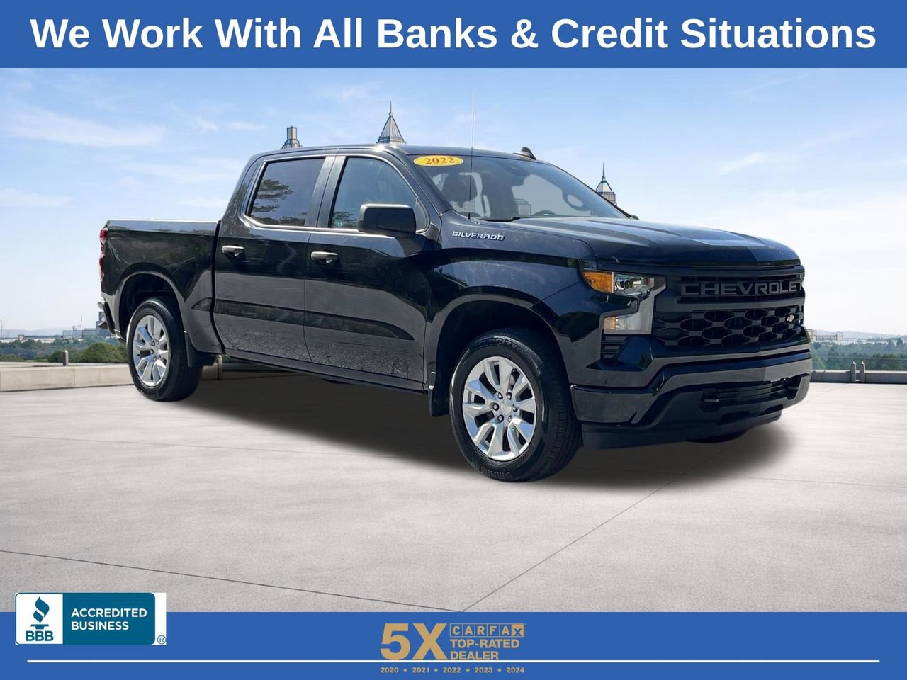 Used 2022 Chevrolet Silverado 1500 Custom image 25