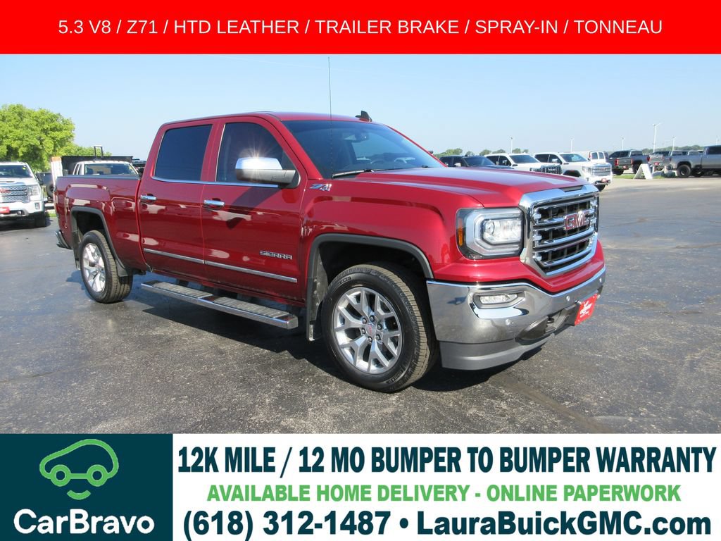 Certified 2018 GMC Sierra 1500 SLT w/ SLT Premium Package