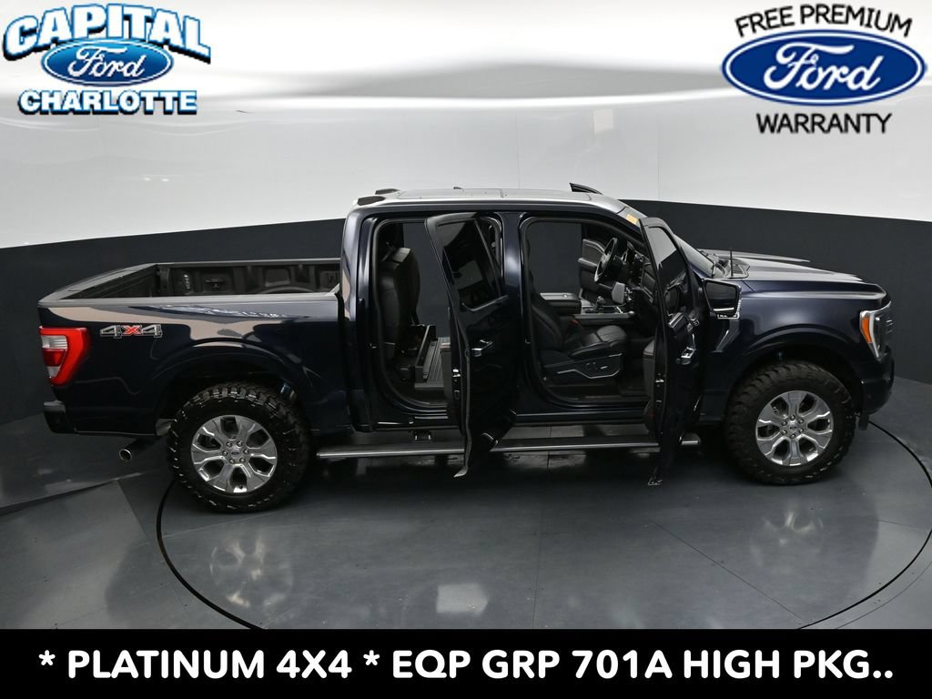 Used 2021 Ford F150 Platinum w/ Equipment Group 701A High AWD/4WD image 31