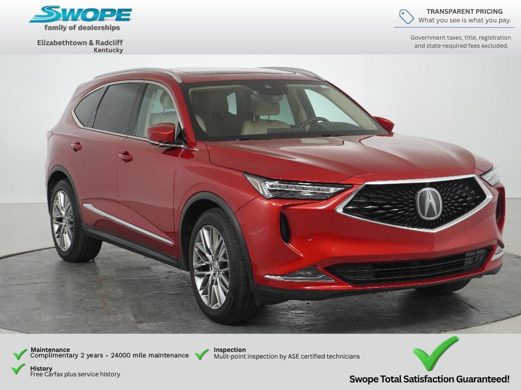 Used 2023 Acura MDX w/ Advance Package AWD/4WD image 1