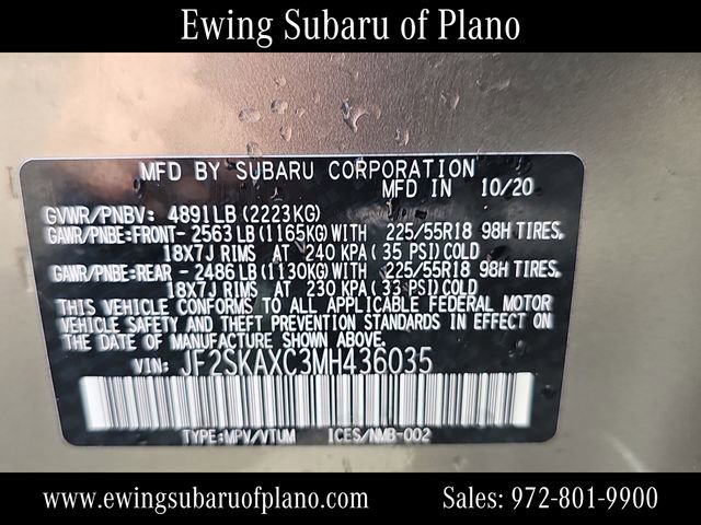 Used 2021 Subaru Forester Touring w/ Popular Package #2 image 30