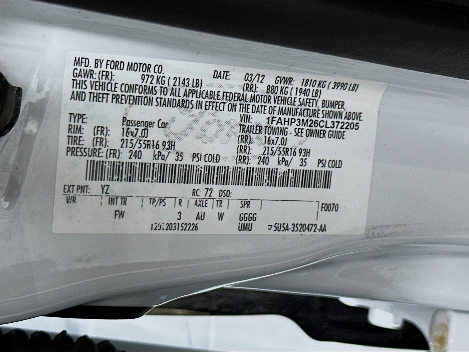 Used 2012 Ford Focus SEL FWD image 30