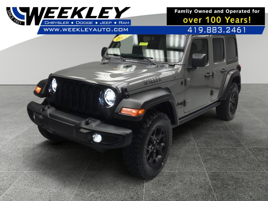 Used 2021 Jeep Wrangler Unlimited Sport