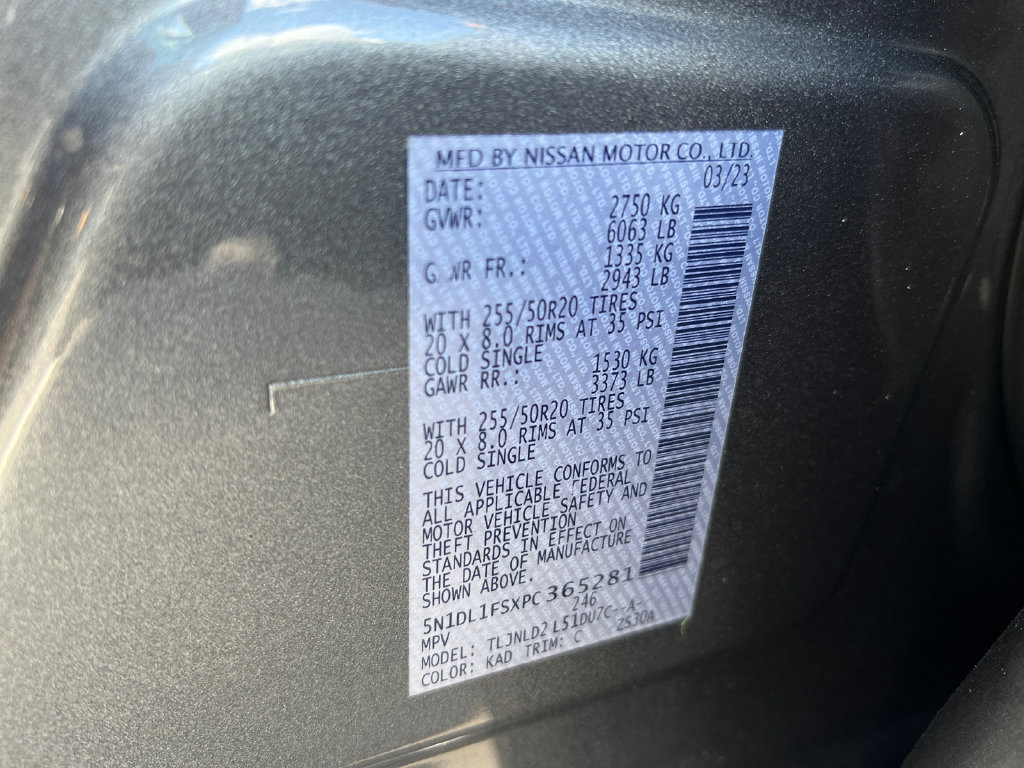 Used 2023 INFINITI QX60 Luxe w/ Cargo Package AWD/4WD image 34