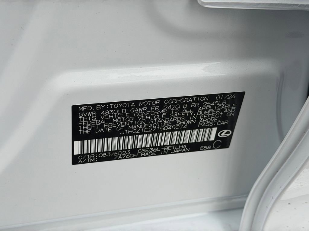 New 2026 Lexus IS 350 F Sport image 26