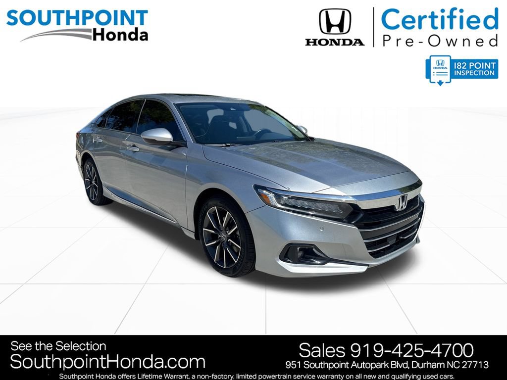 Certified 2022 Honda Accord EX-L