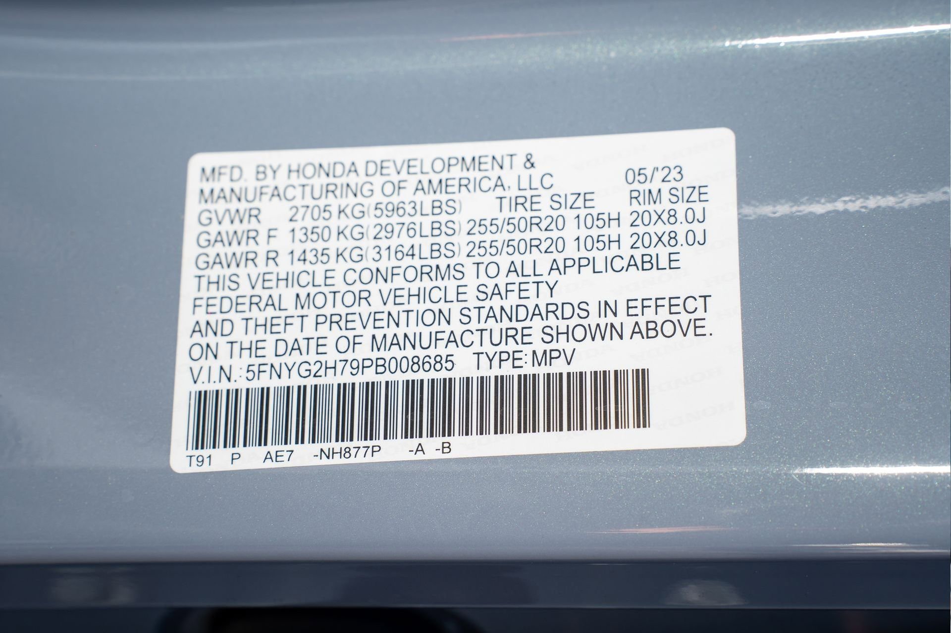 Certified 2023 Honda Pilot Touring image 42