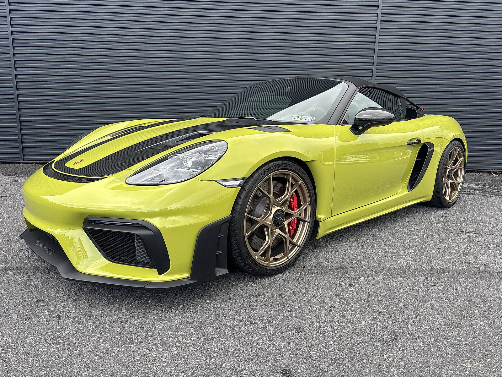 Certified 2025 Porsche 718 Boxster Spyder RS