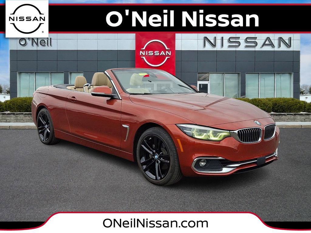 Used 2018 BMW 430i xDrive Convertible image 1