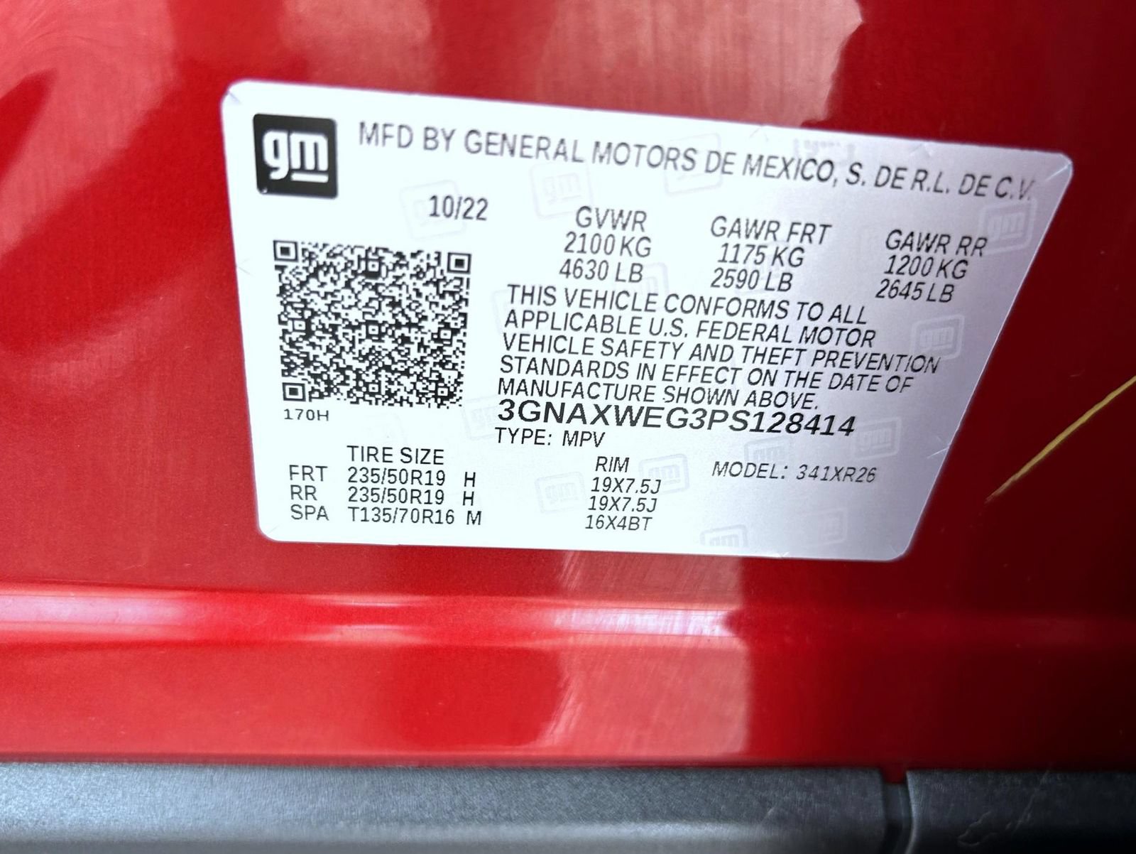 Used 2023 Chevrolet Equinox RS AWD/4WD image 26