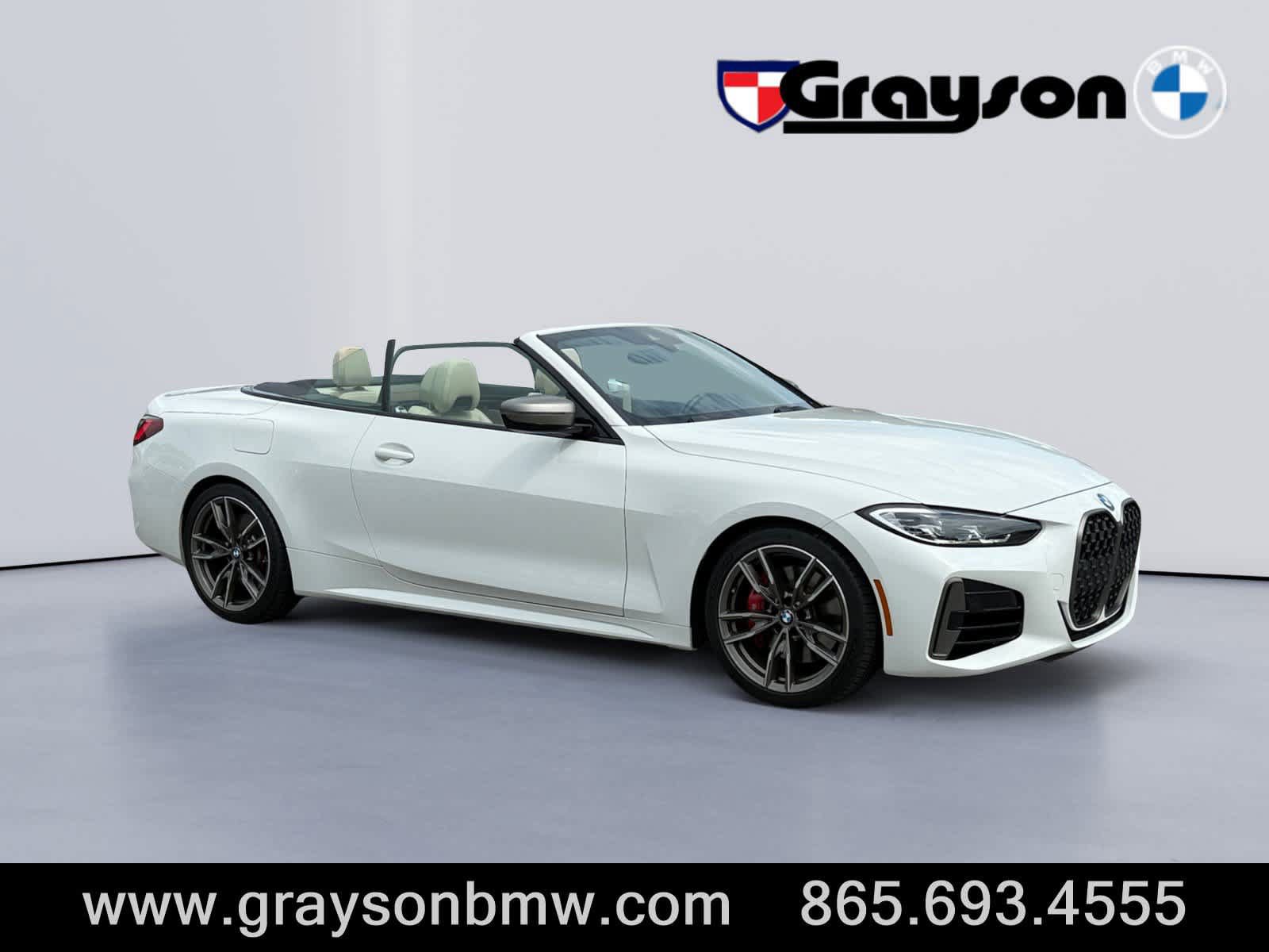 Used 2021 BMW M440i Convertible w/ Premium Package