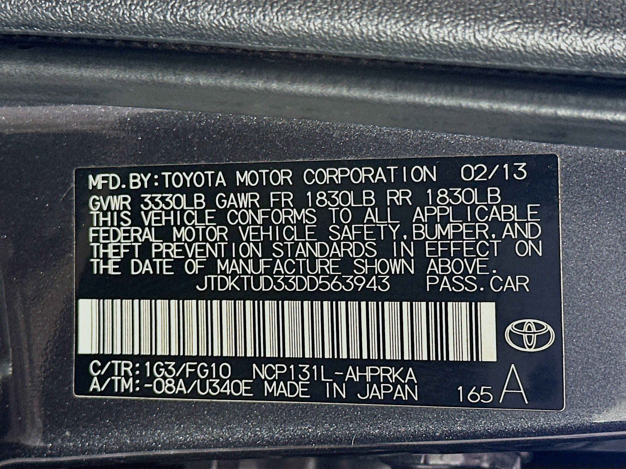 Used 2013 Toyota Yaris LE image 12