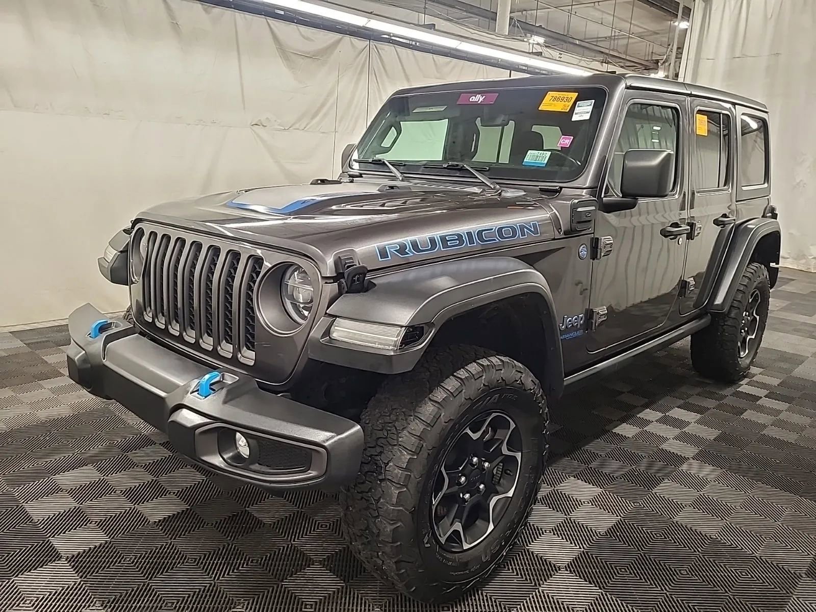 Used 2022 Jeep Wrangler Unlimited Rubicon 4xe w/ Cold Weather Group image 1