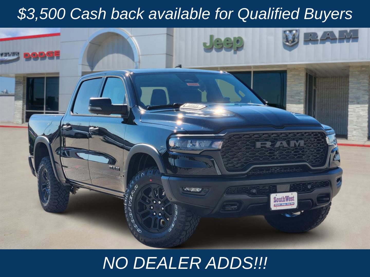 New 2026 RAM 1500 Rebel w/ Rebel Level 1 Equipment Group