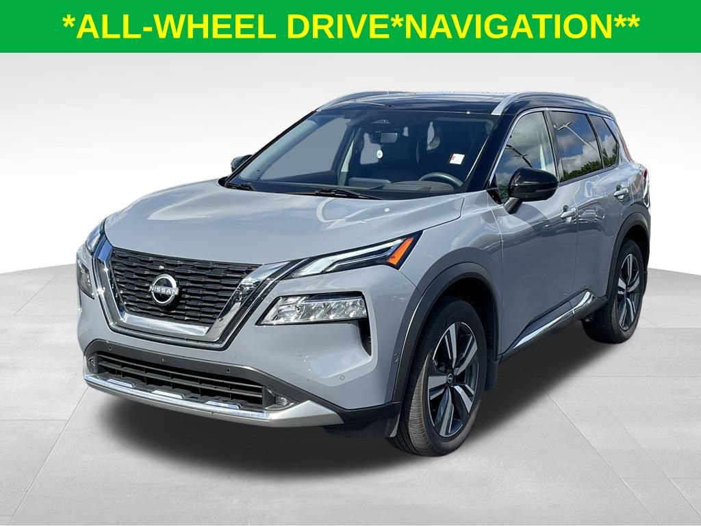 Used 2022 Nissan Rogue Platinum w/ Head-Up Display Package AWD/4WD image 2