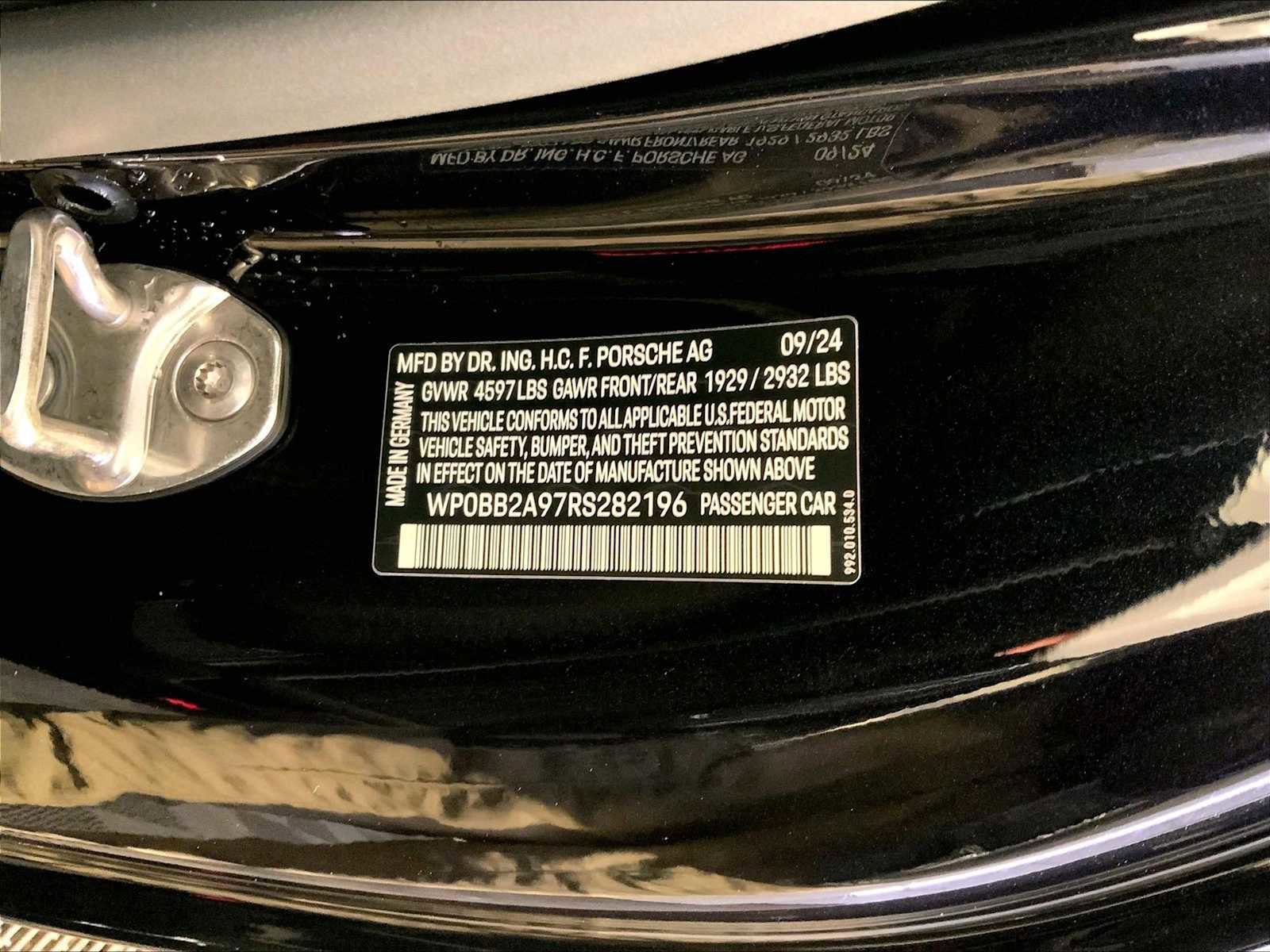 Certified 2024 Porsche 911 Targa 4 GTS image 36