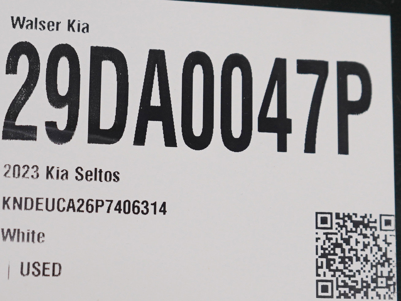 Used 2023 Kia Seltos Nightfall Edition image 31