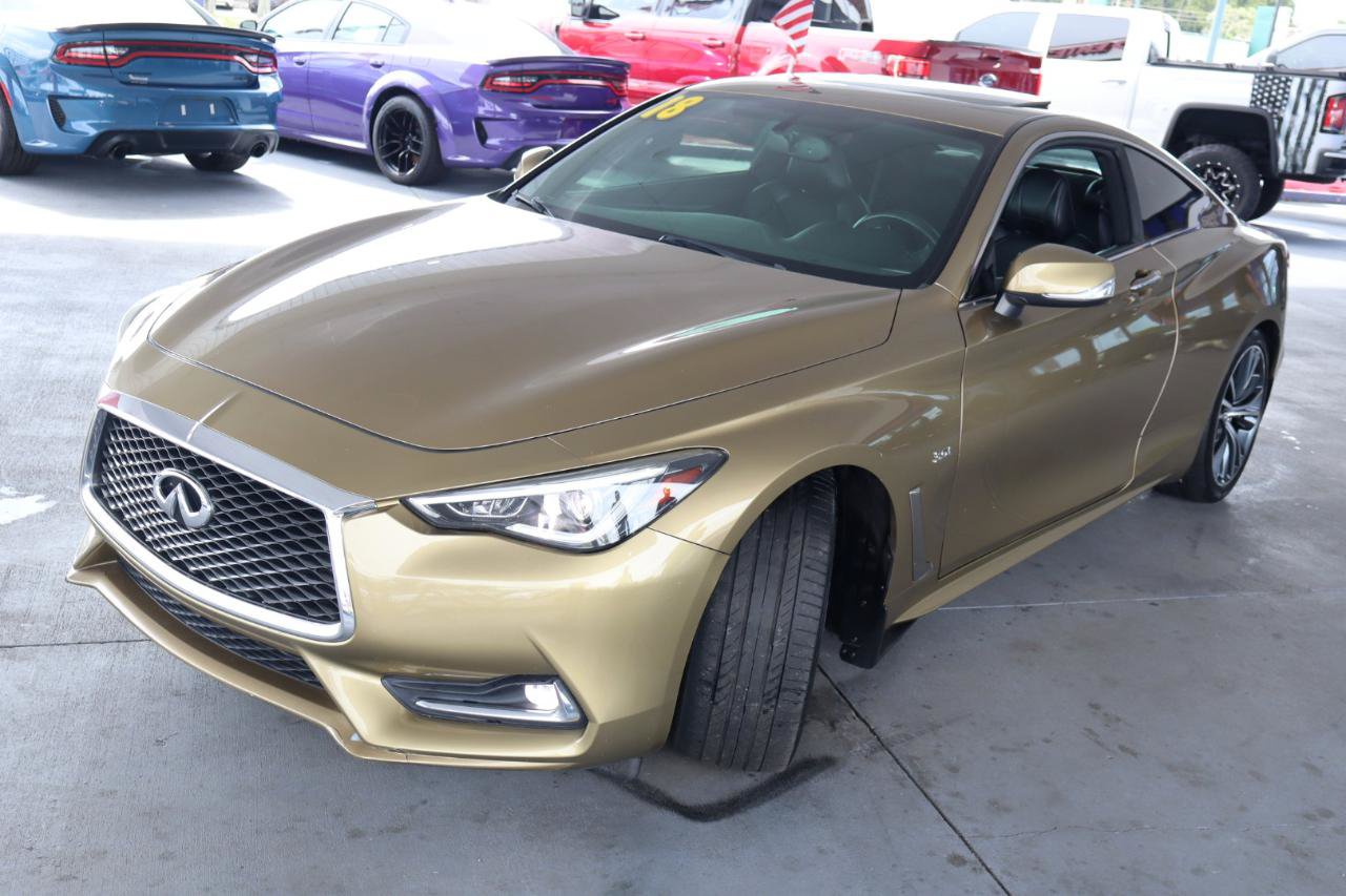 Used 2018 INFINITI Q60 3.0t Luxe RWD image 8
