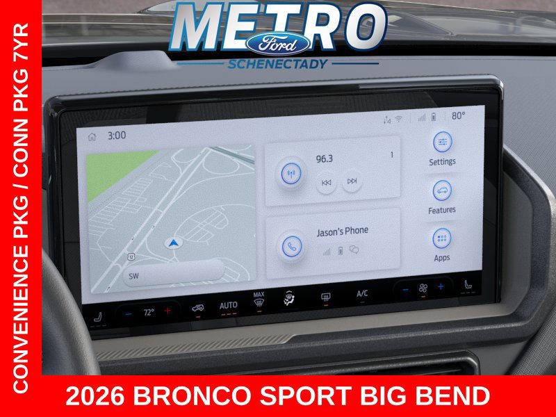 New 2026 Ford Bronco Sport Big Bend w/ Convenience Package AWD/4WD image 14