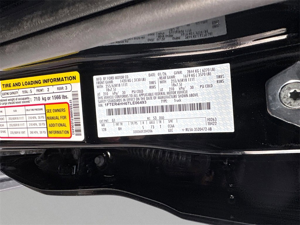 New 2026 Ford Ranger XLT image 28