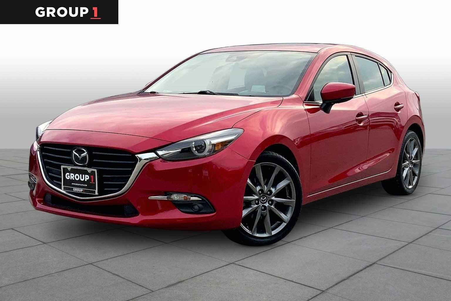 Used 2018 MAZDA MAZDA3 Grand Touring w/ Premium Equipment Package FWD image 1