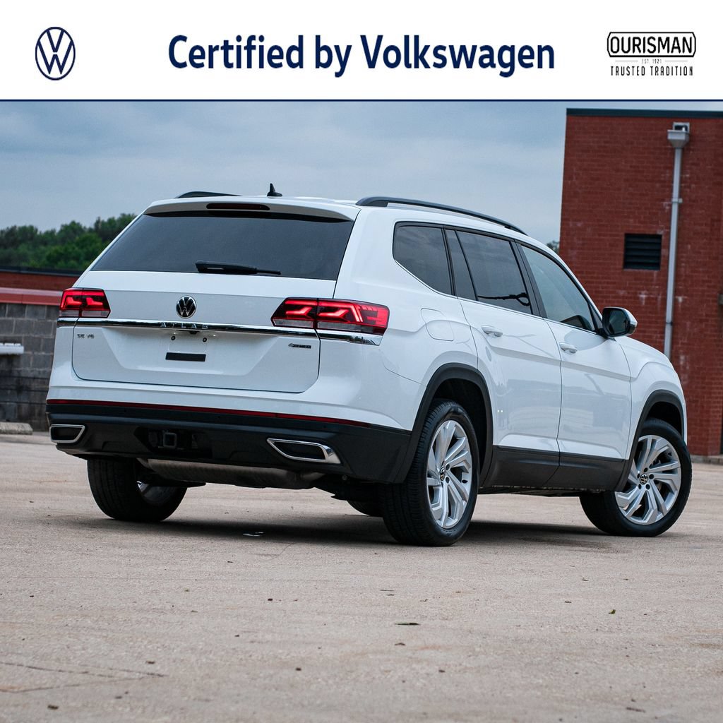 Certified 2023 Volkswagen Atlas SE w/ Panoramic Sunroof Package AWD/4WD image 6