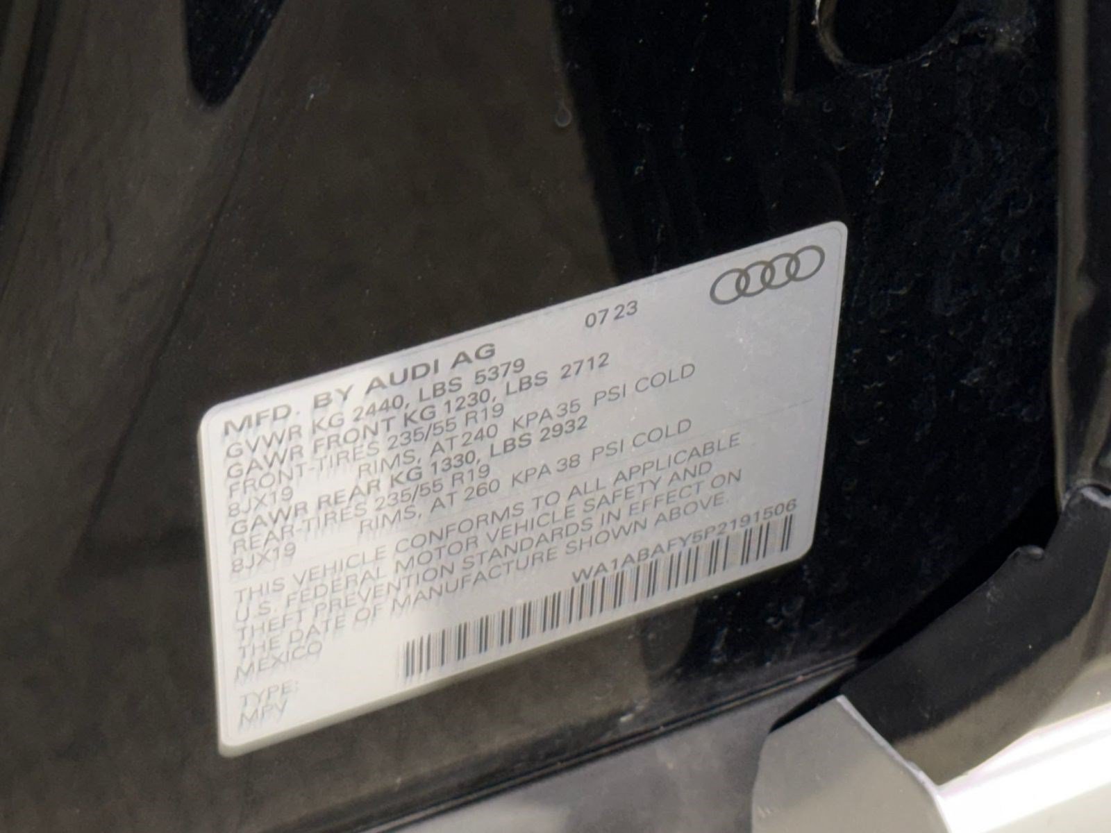Used 2023 Audi Q5 2.0T Premium w/ Convenience Package AWD/4WD image 25
