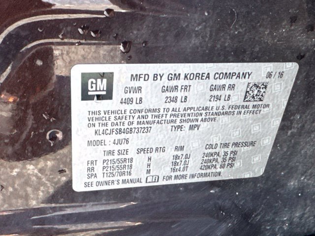 Used 2016 Buick Encore Convenience AWD/4WD image 32
