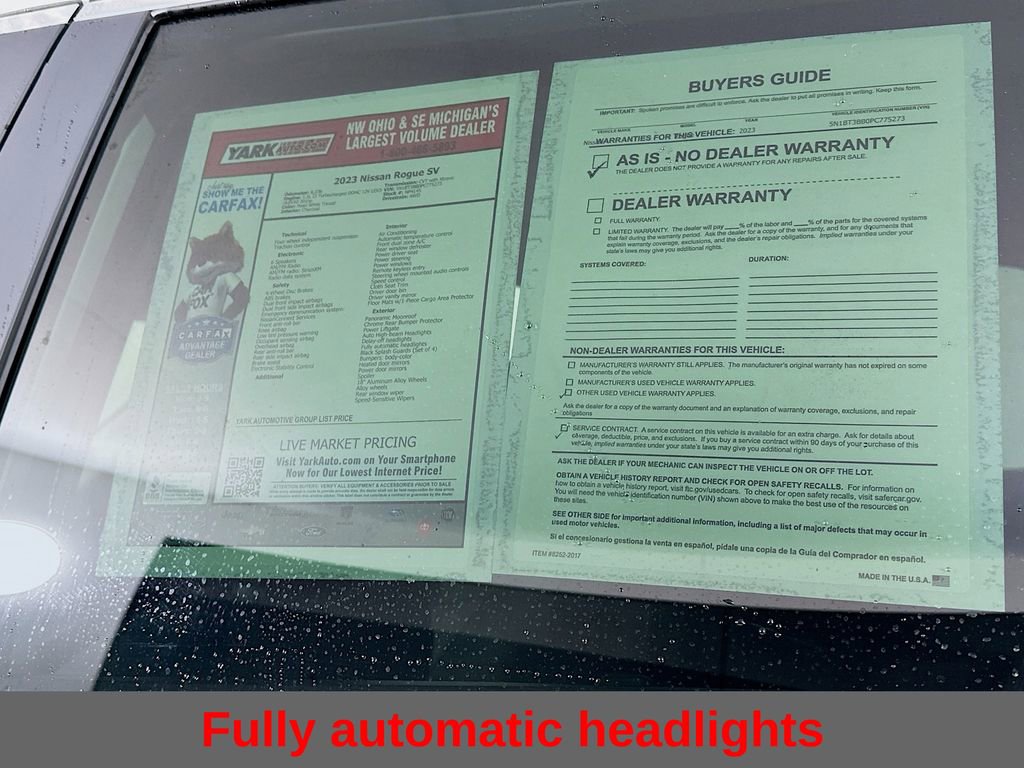 Certified 2023 Nissan Rogue SV w/ SV Premium B Package image 14